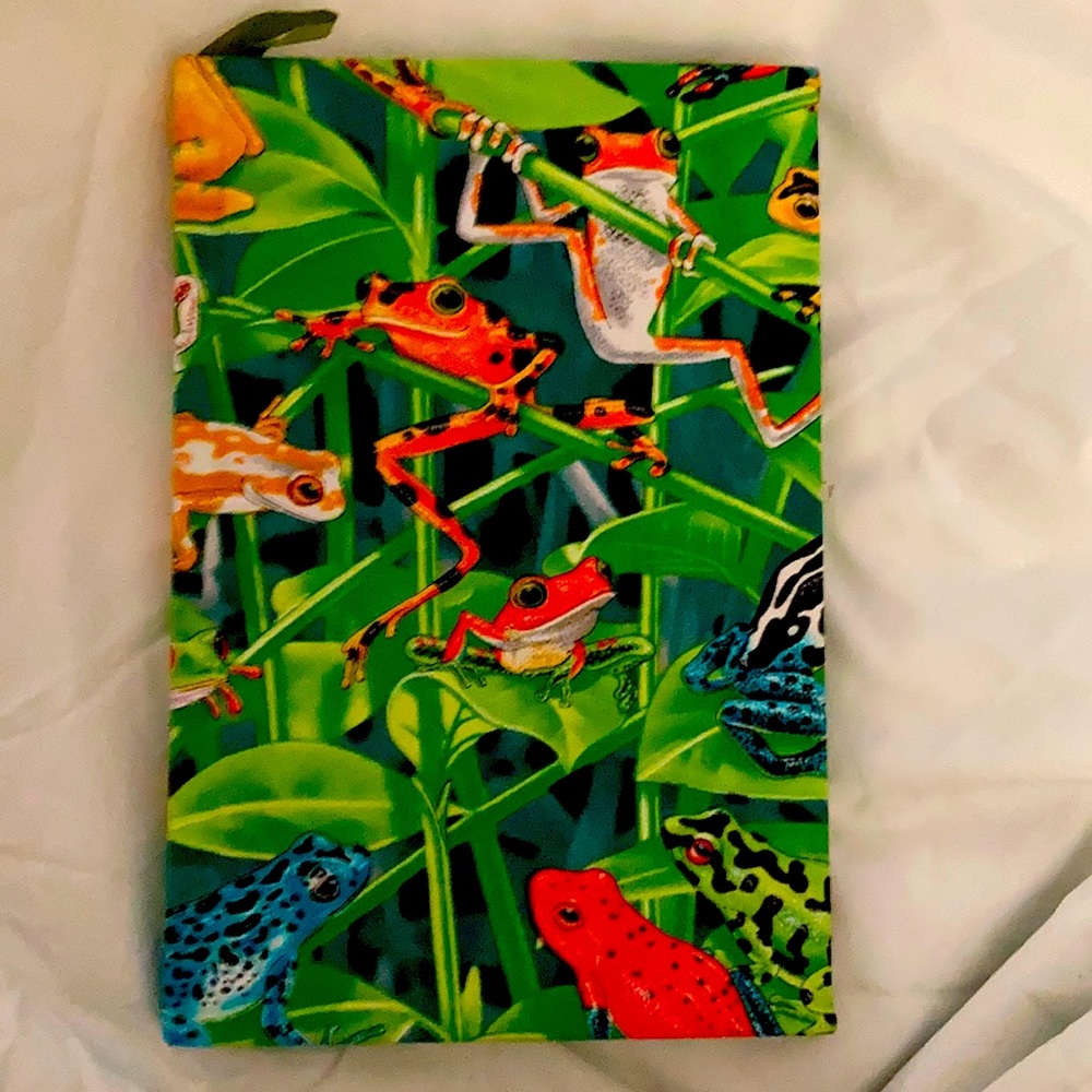 Hand bound gratitude journal. Creator Ed Hazzard.